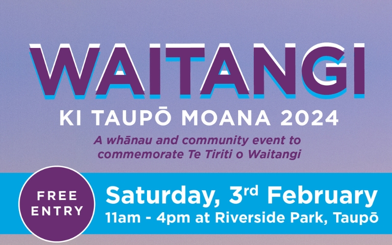 Waitangi ki Taupō Moana 2024 Taupō District Council